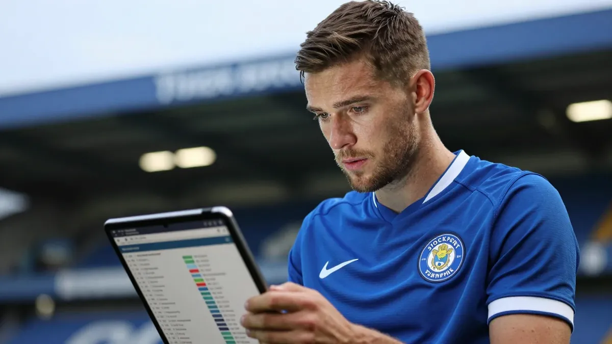 Stockport County are projected to finish sixth in League One this season after a supercomputer simulation run 100,000...